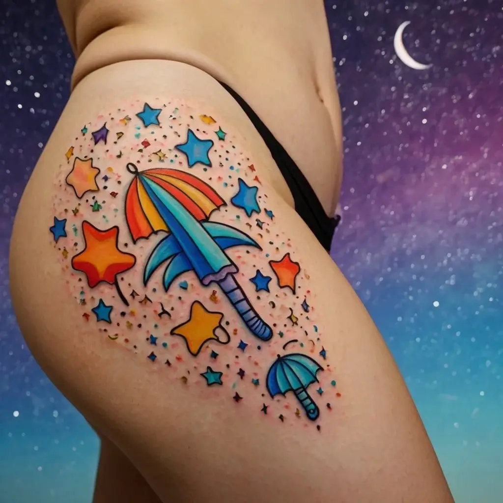 Shooting star tattoos (129)