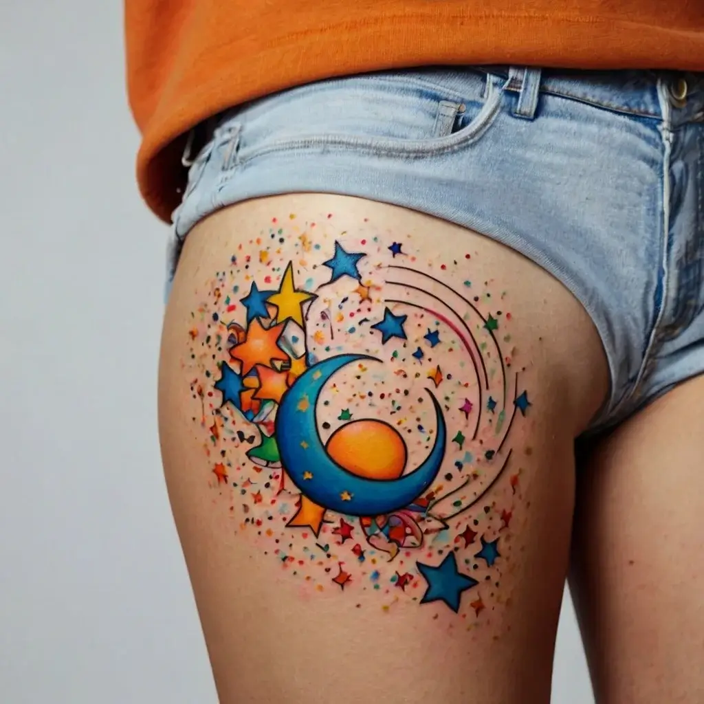 Shooting star tattoos (132)