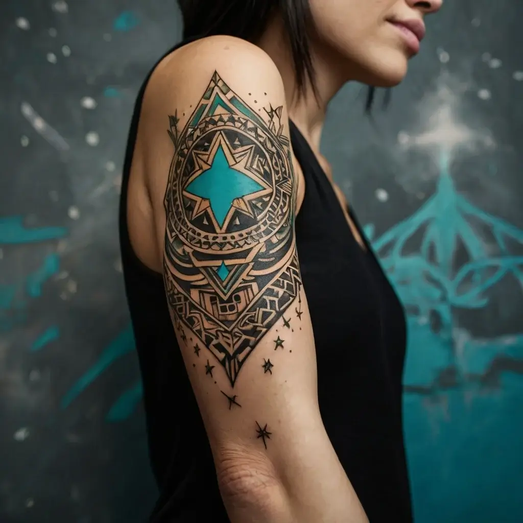 Shooting star tattoos (134)