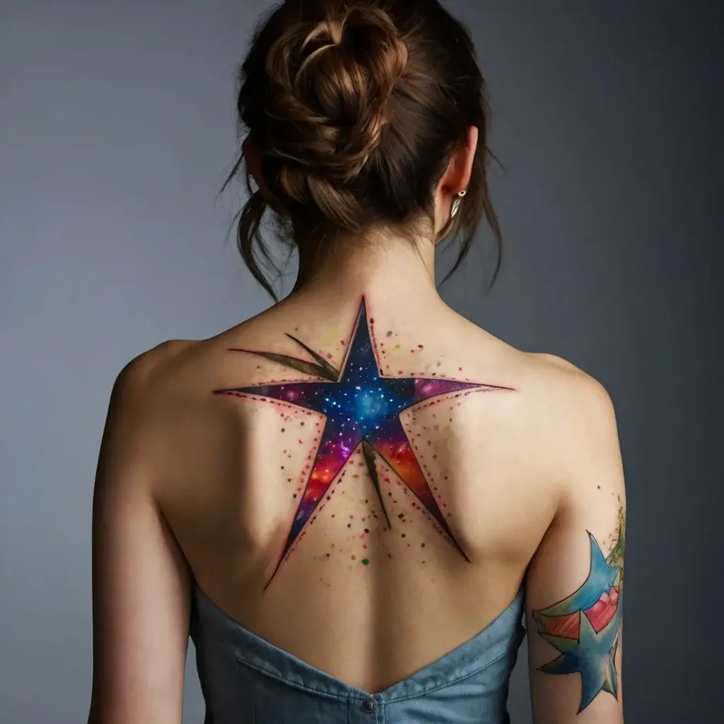 Shooting star tattoos (137)