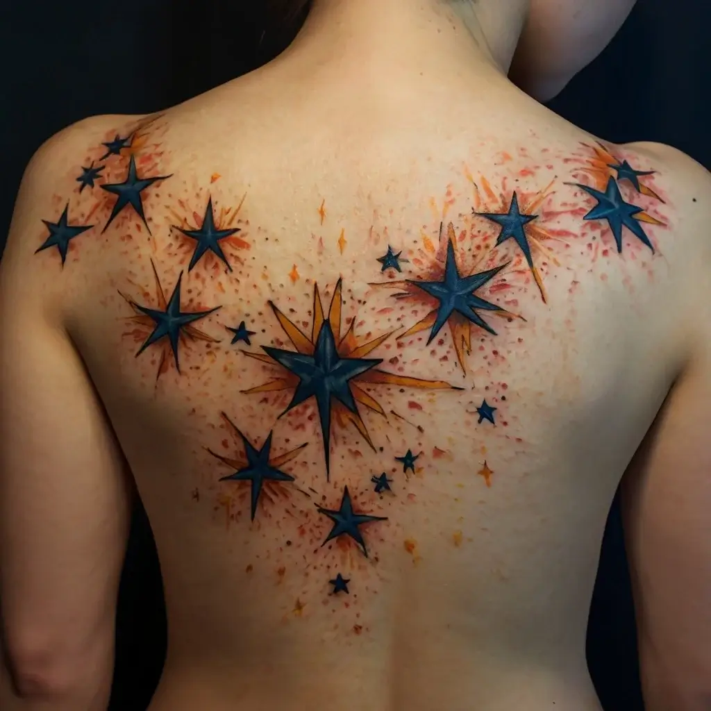 Shooting star tattoos (140)