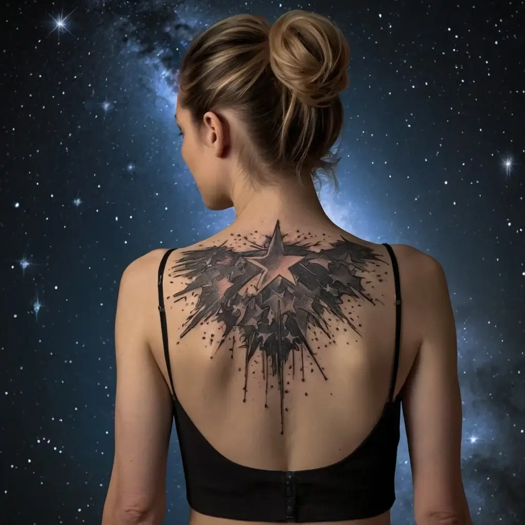 Shooting star tattoos (141)