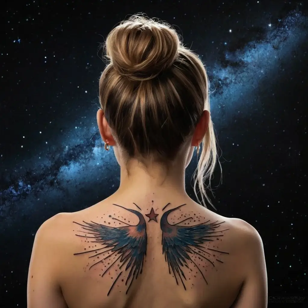 Shooting star tattoos (142)