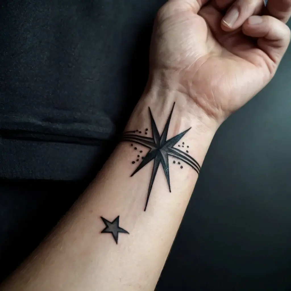 Shooting star tattoos (143)