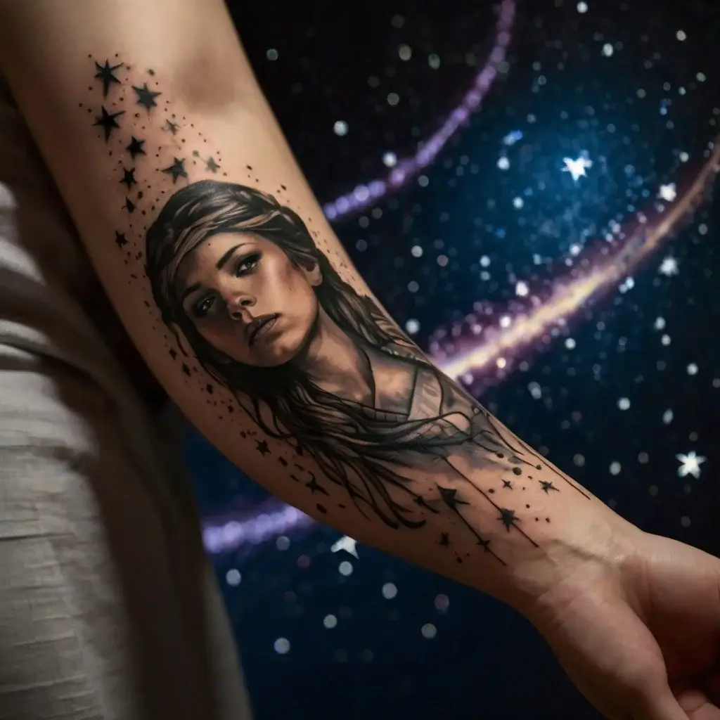 Shooting star tattoos (146)