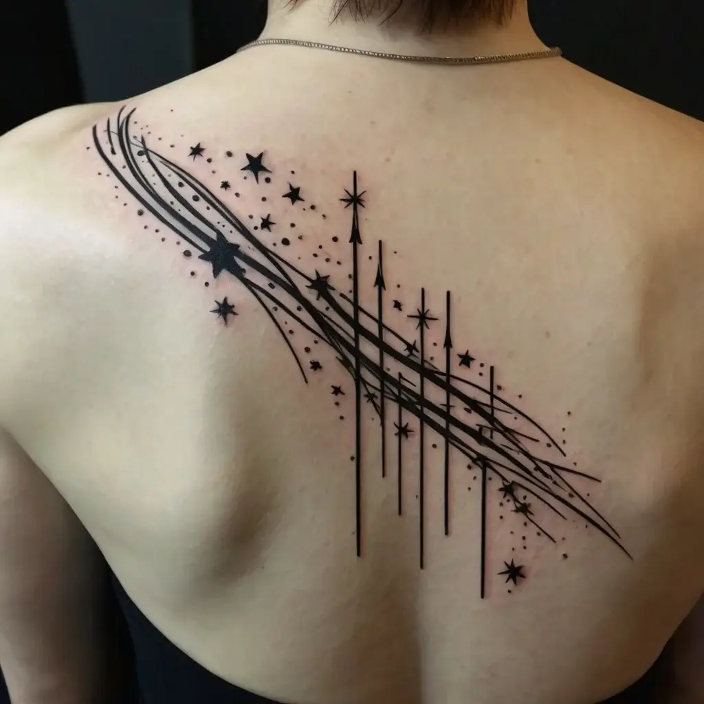 Shooting star tattoos (147)