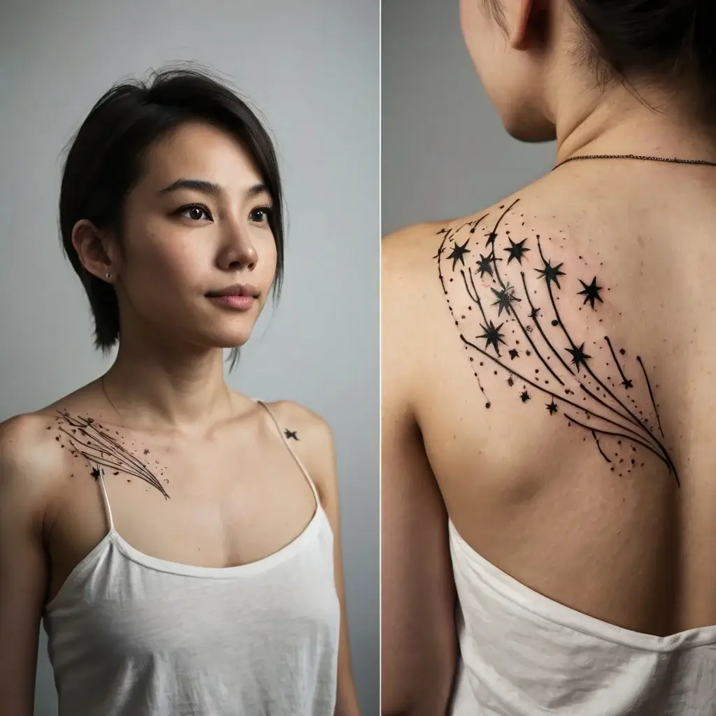 Shooting star tattoos (151)