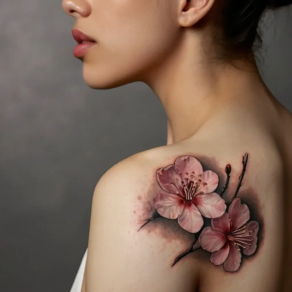 Women Shoulder tattoo (111)