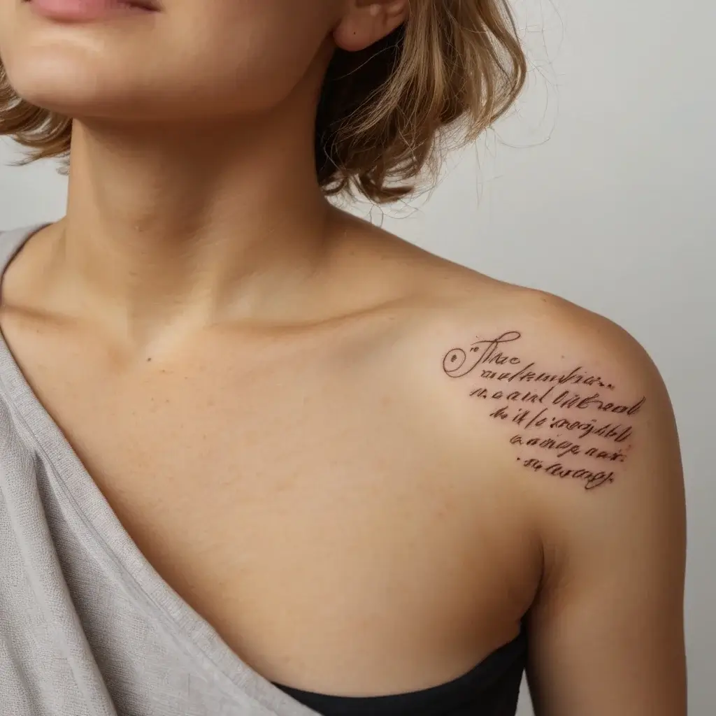 Women Shoulder tattoo (125)