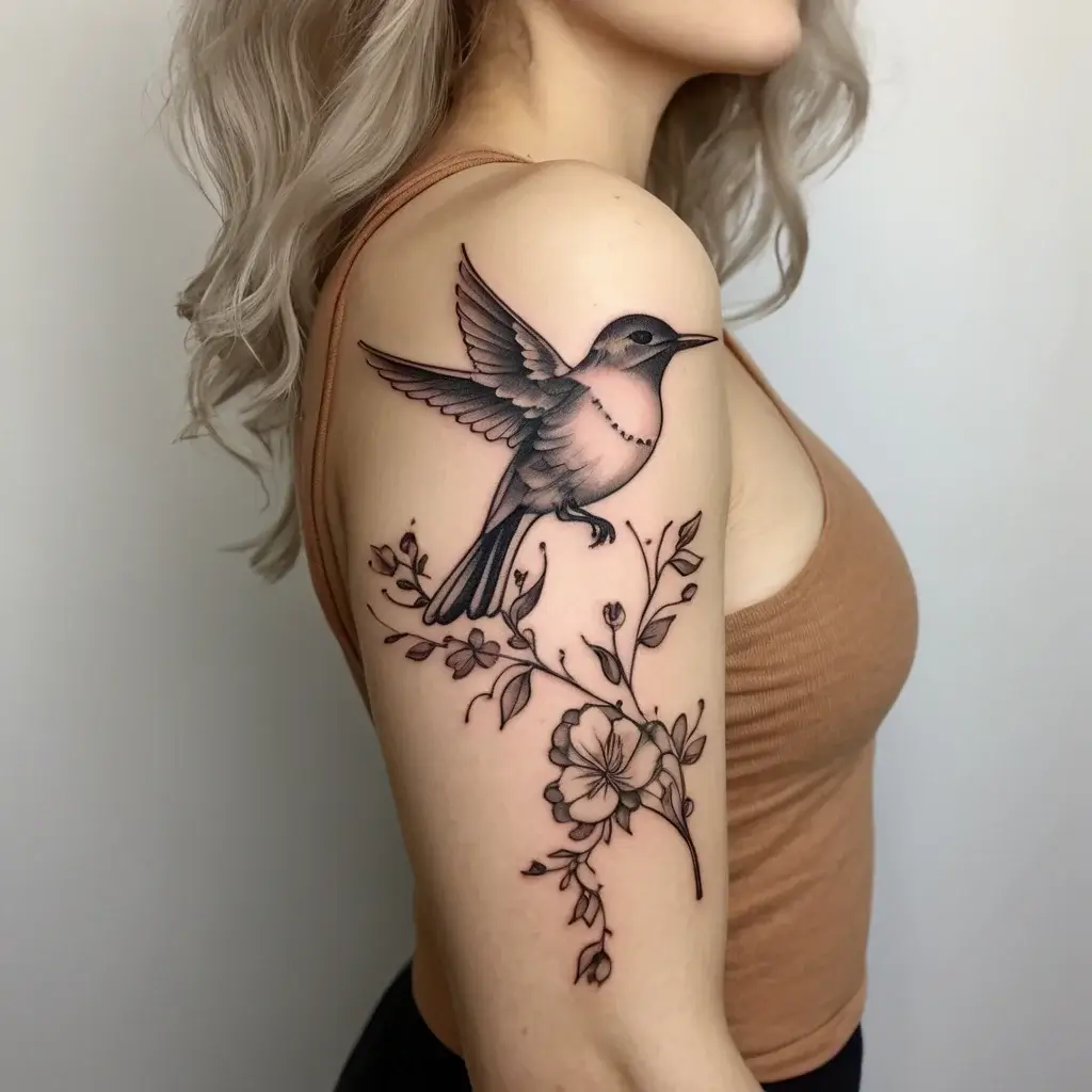 Women Shoulder tattoo (36)