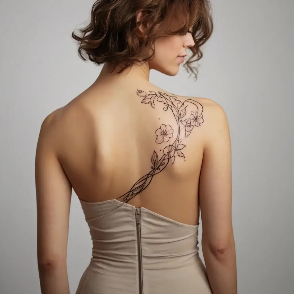 Women Shoulder tattoo (37)