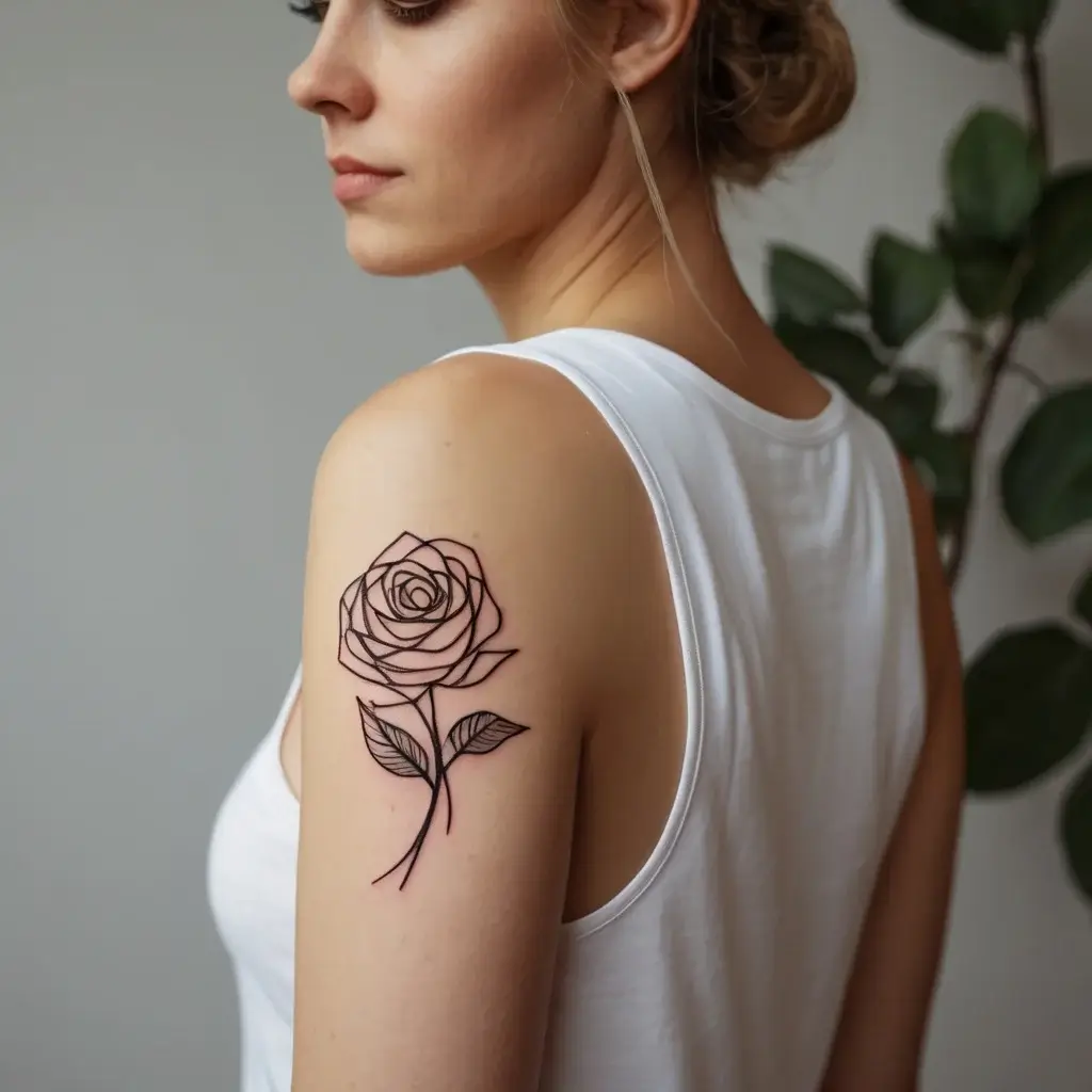 Women Shoulder tattoo (42)