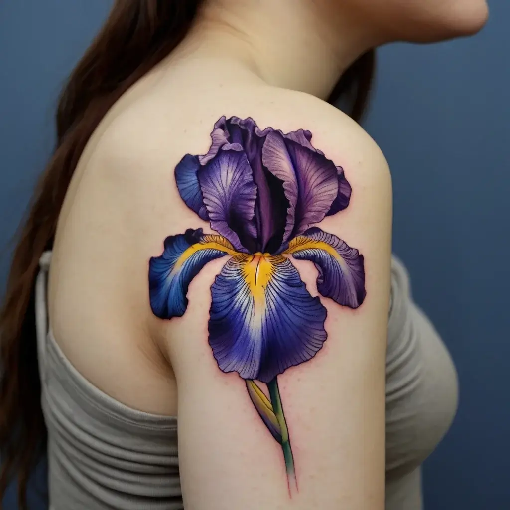 Women Shoulder tattoo (45)