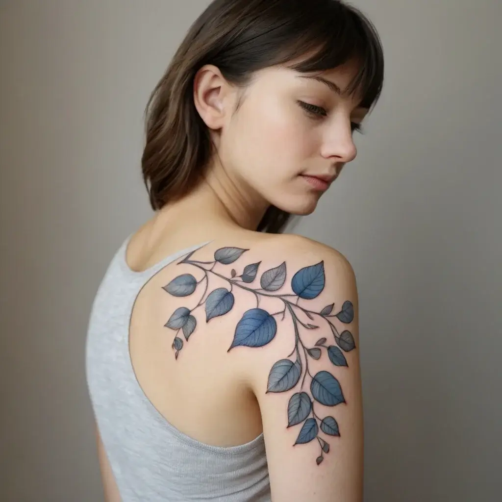 Women Shoulder tattoo (49)