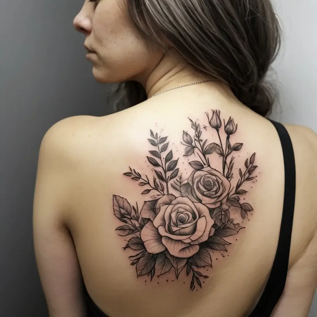 Women Shoulder tattoo (71)