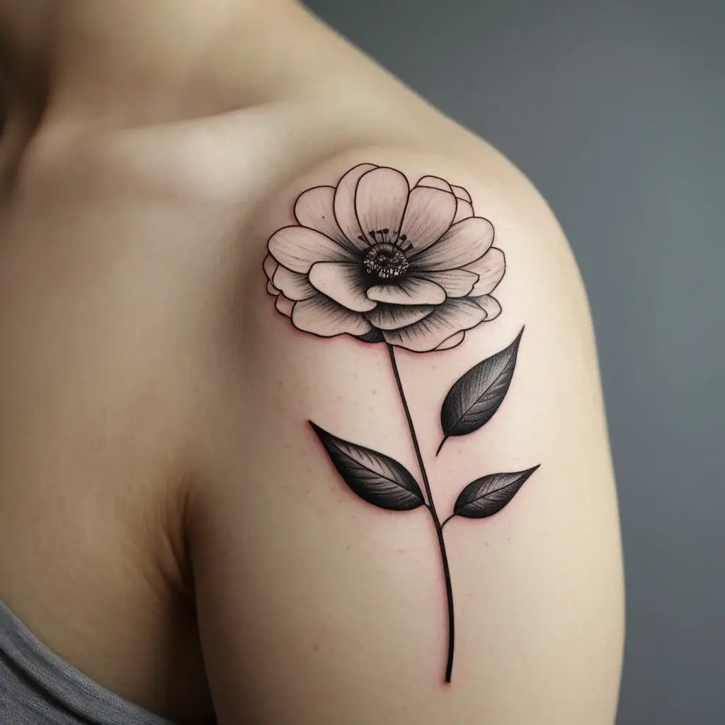 Women Shoulder tattoo (73)