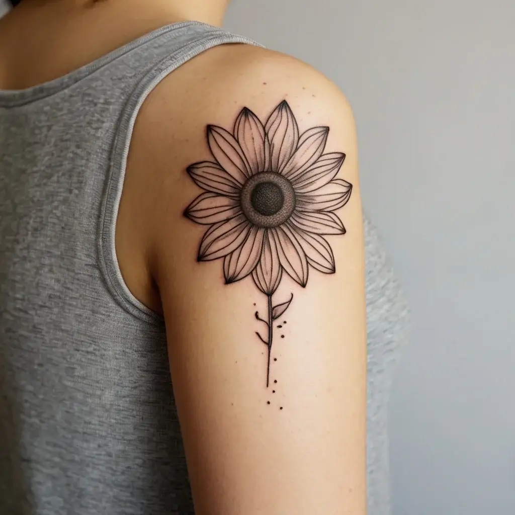 Women Shoulder tattoo (81)