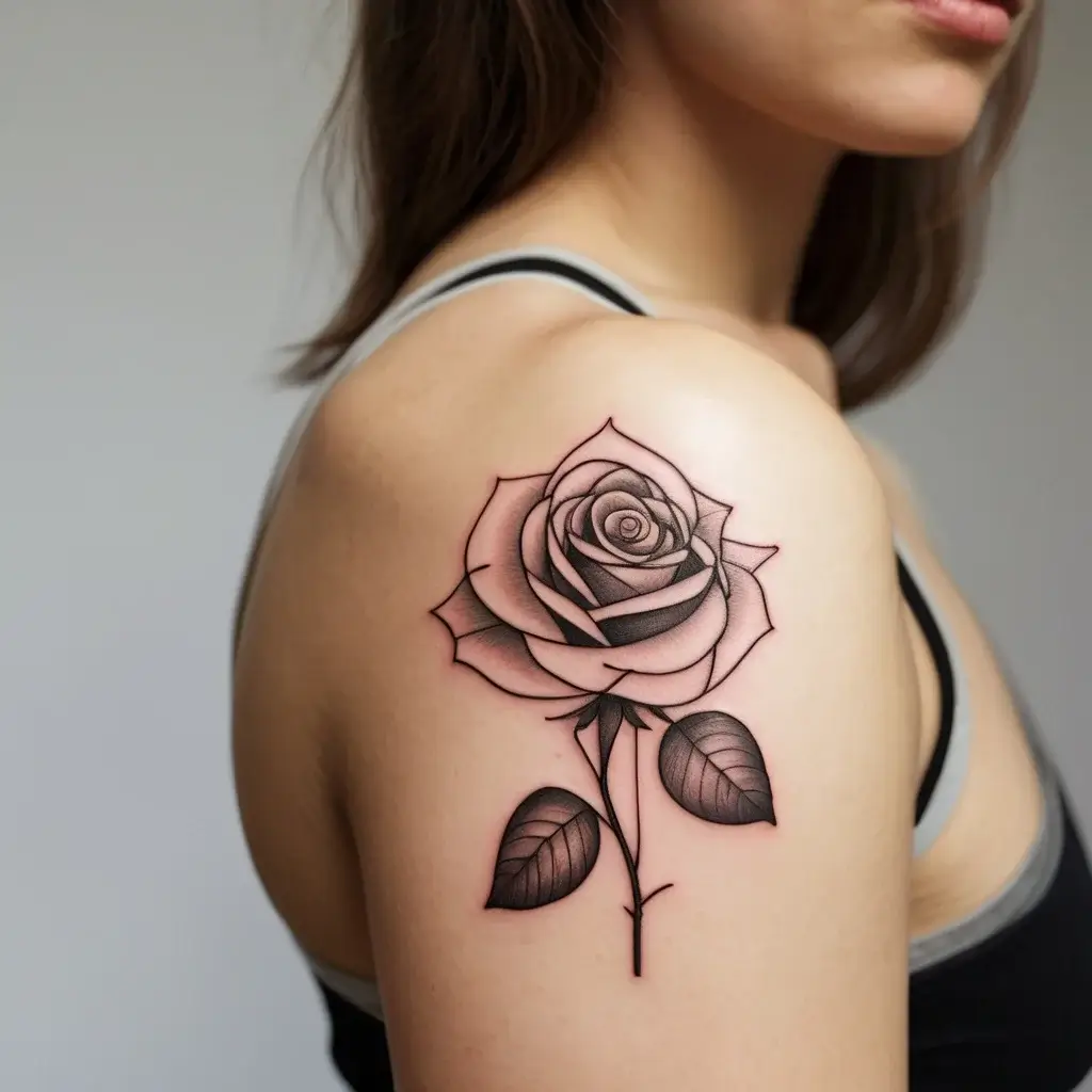 Women Shoulder tattoo (88)