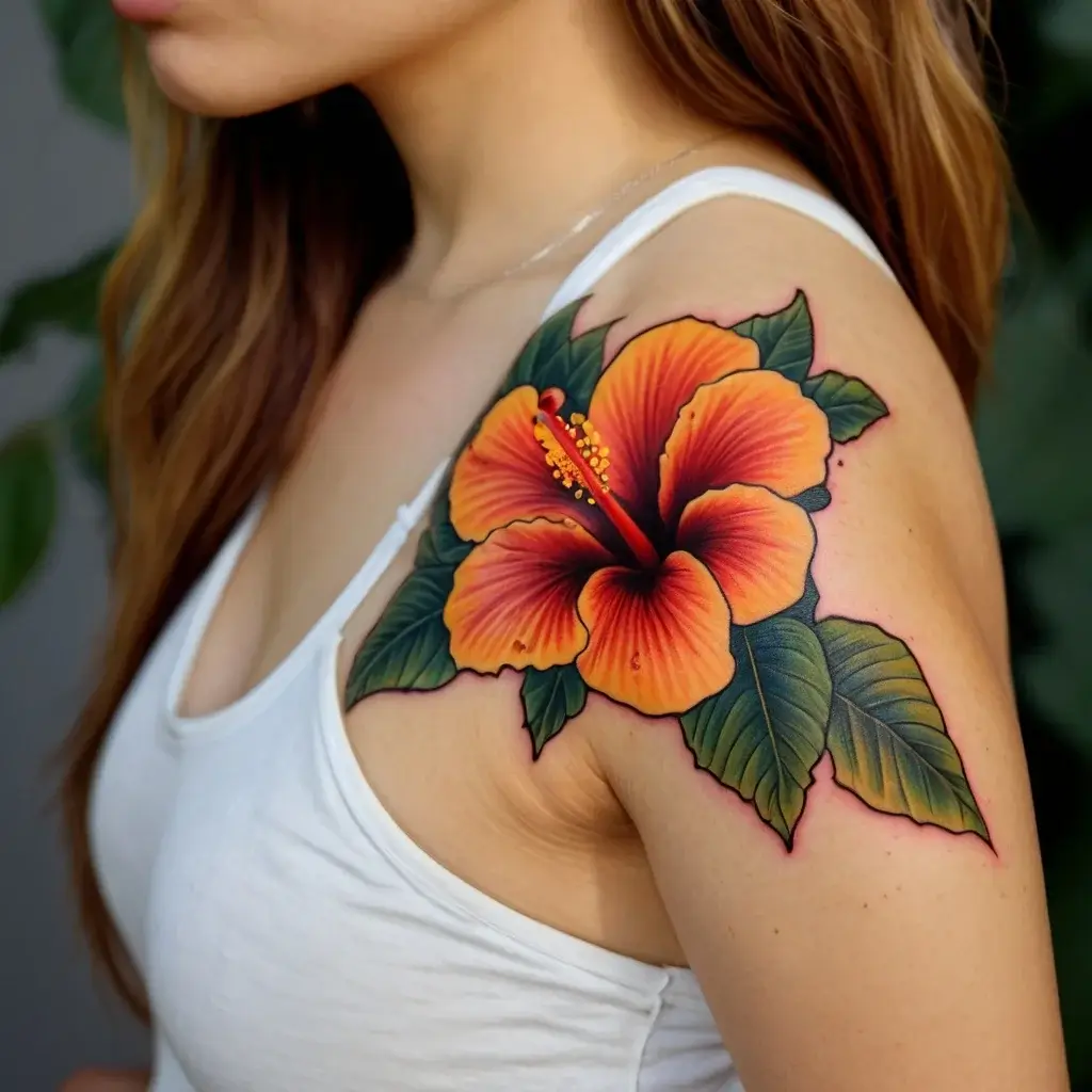 Women Shoulder tattoo (93)