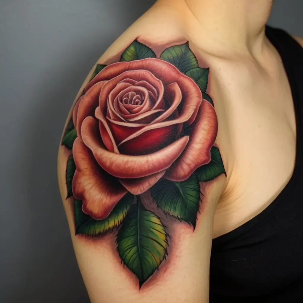 Women Shoulder tattoo (99)