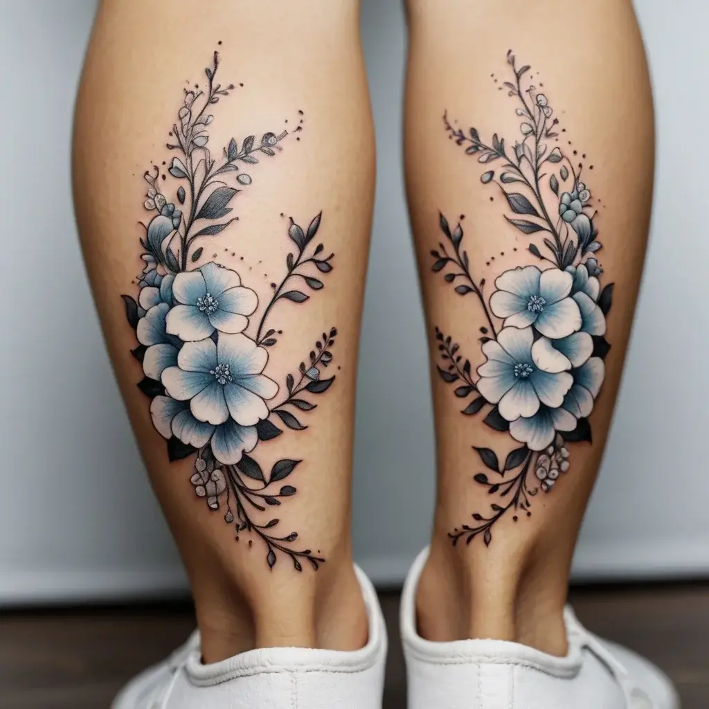 baby's breath tattoo (50)