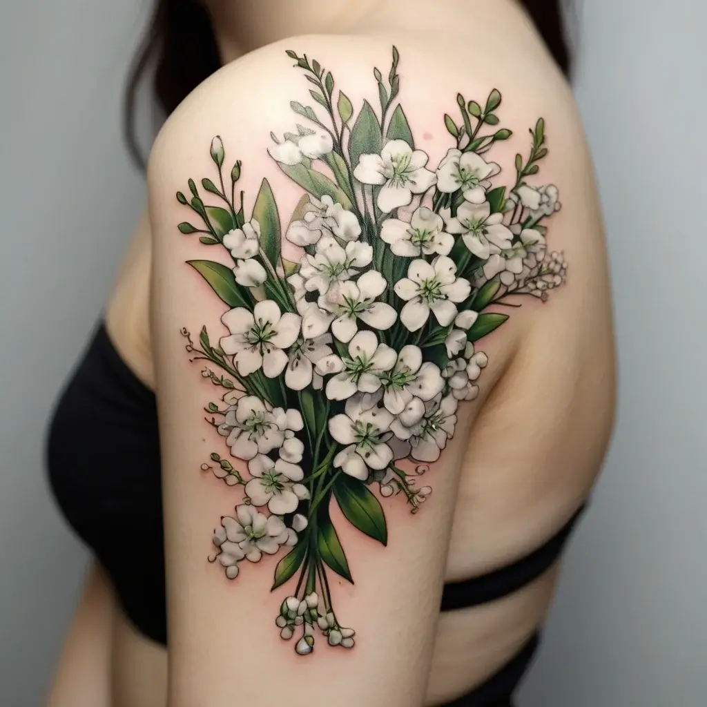 baby's breath tattoo (64)