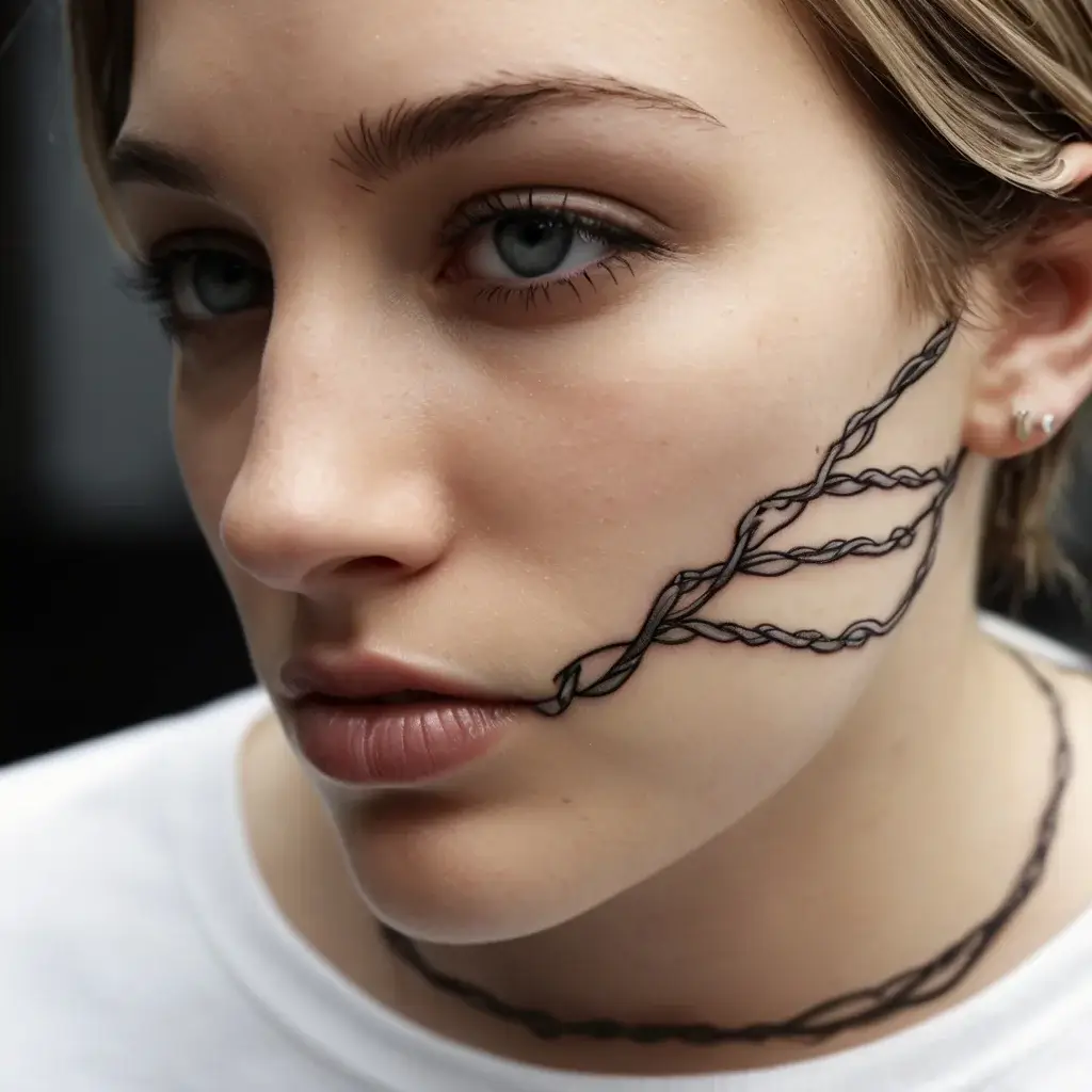 barbed wire tattoo (14)