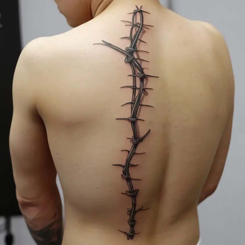 barbed wire tattoo (28)