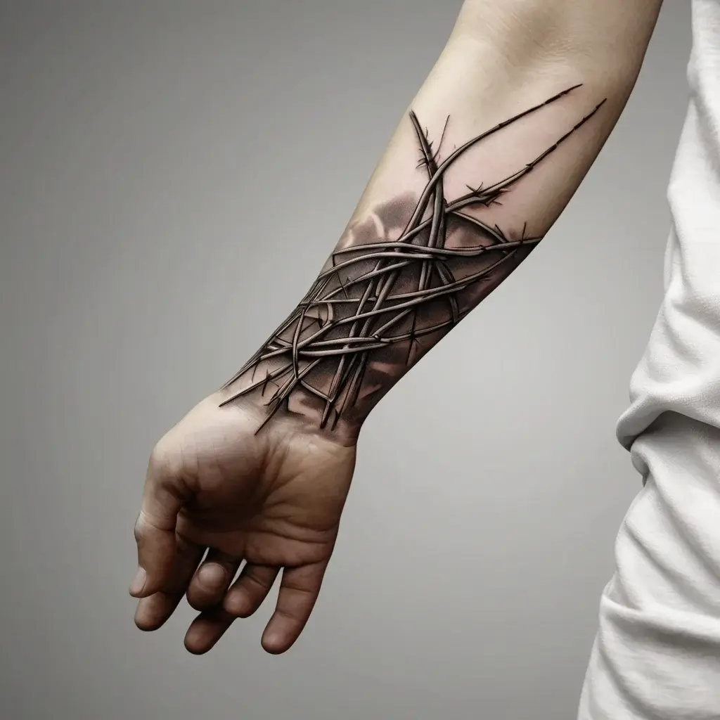 barbed wire tattoo (31)