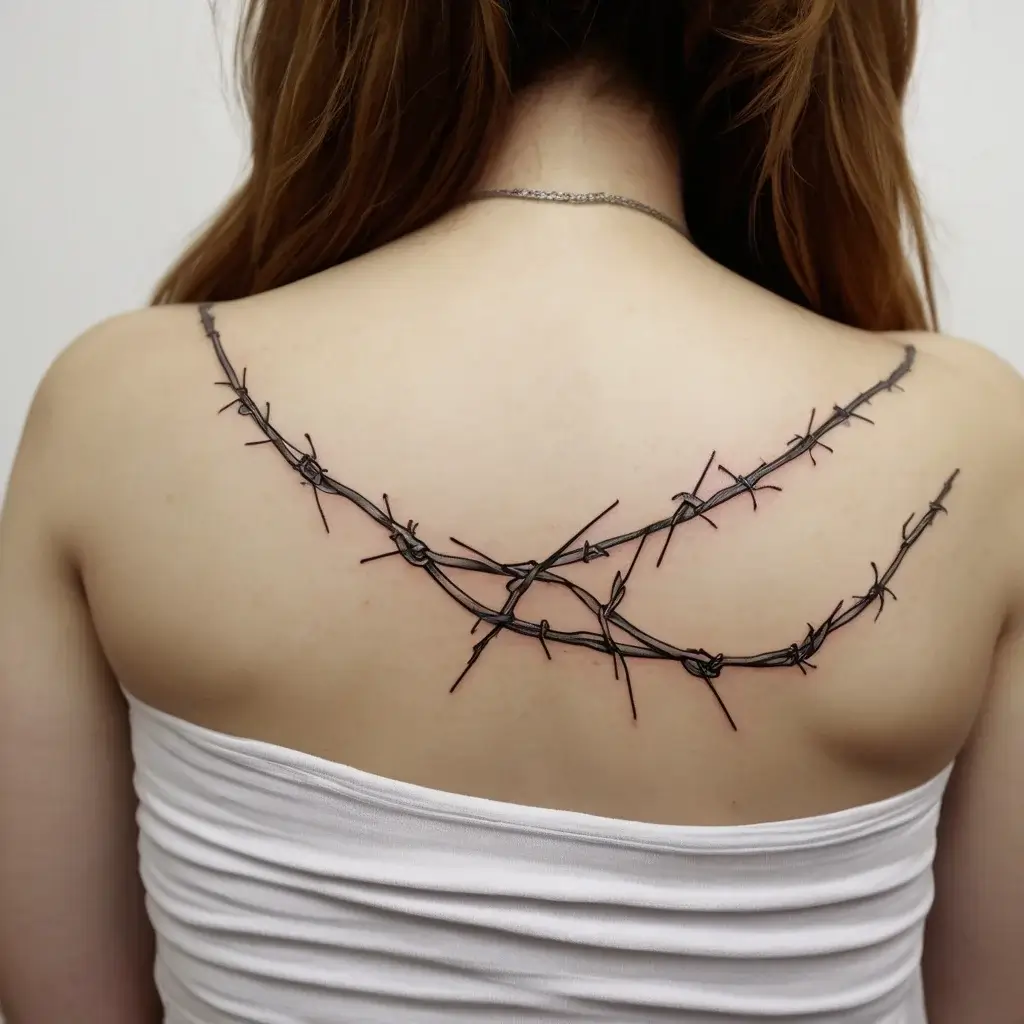 barbed wire tattoo (32)