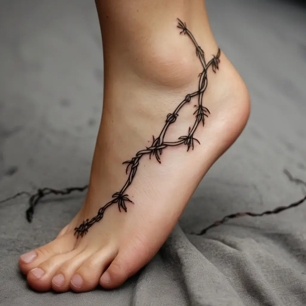 barbed wire tattoo (34)