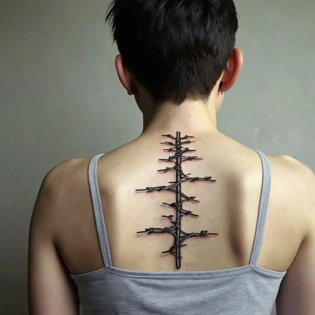 barbed wire tattoo (40)