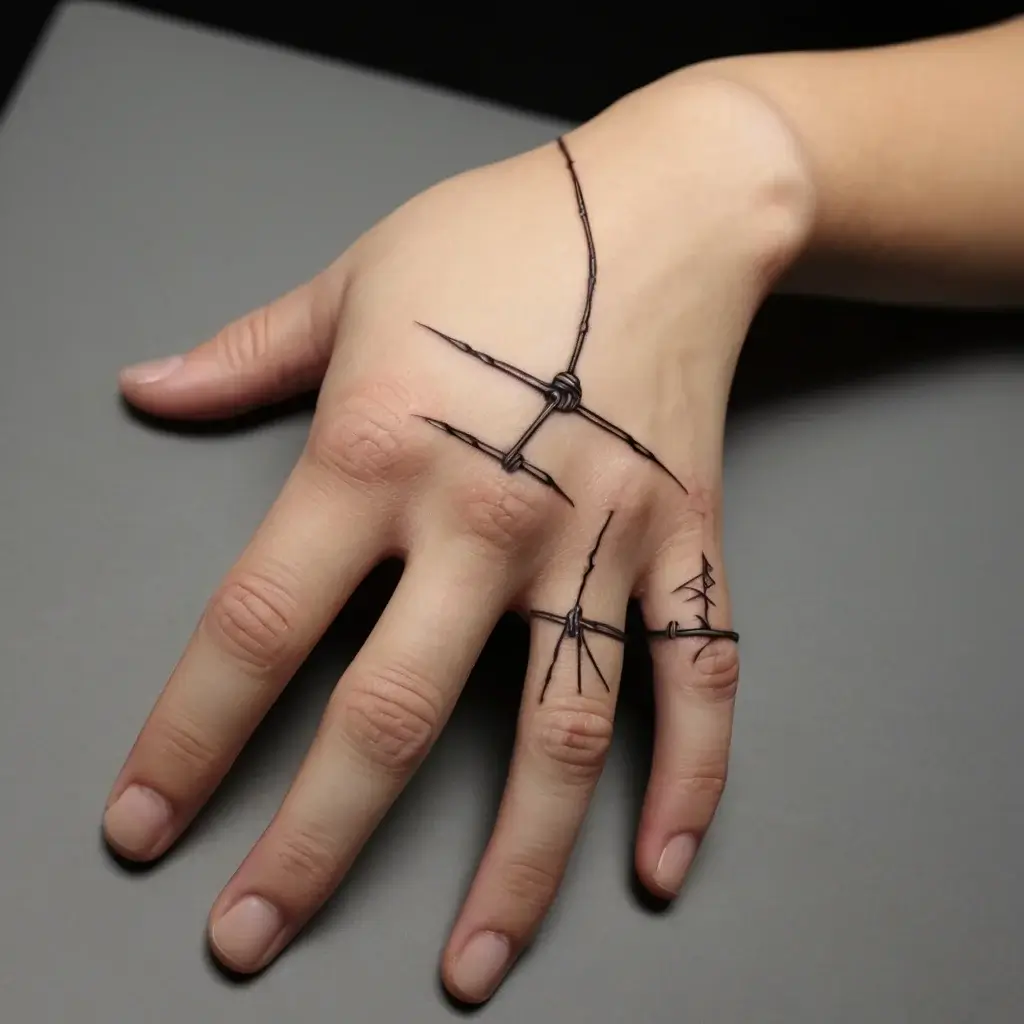 barbed wire tattoo (41)