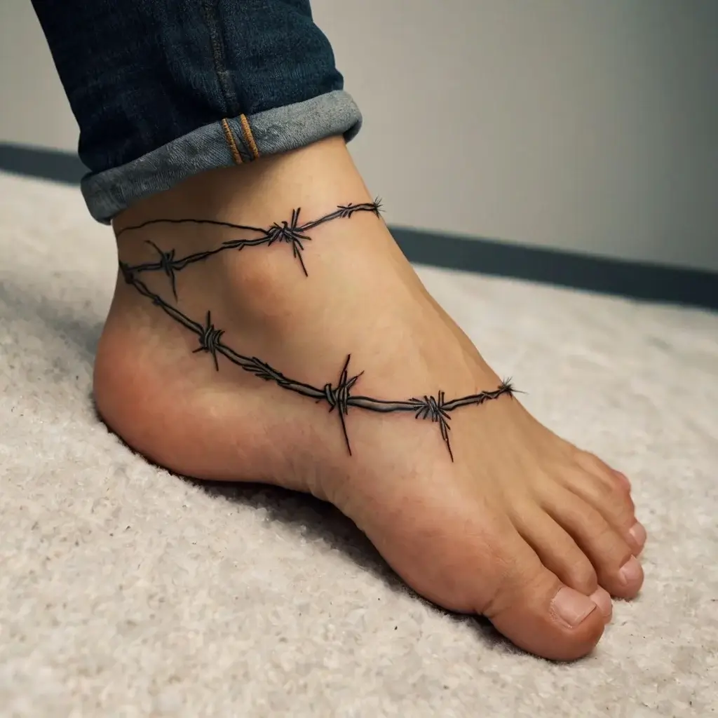 barbed wire tattoo (45)