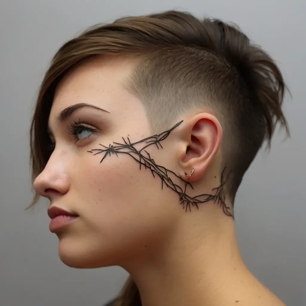 barbed wire tattoo (8)