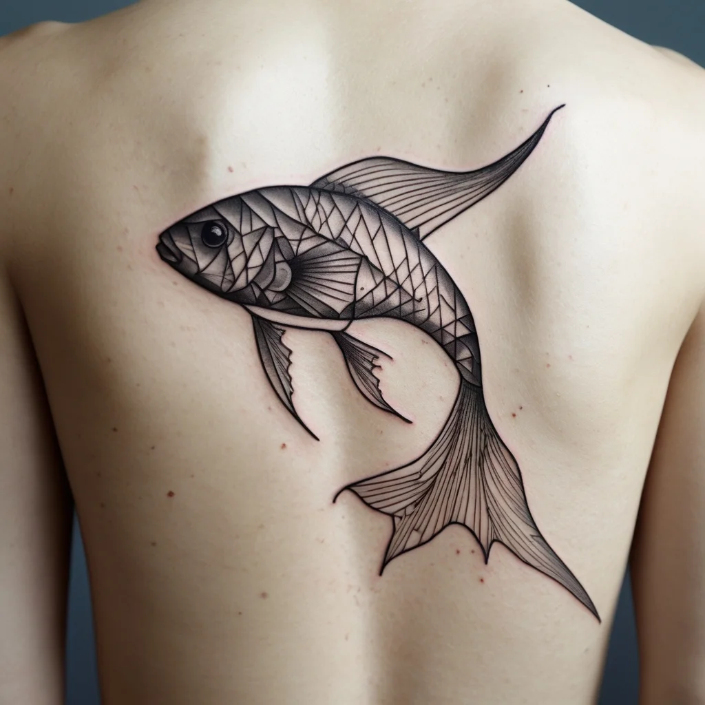 betta fish tattoo (56)