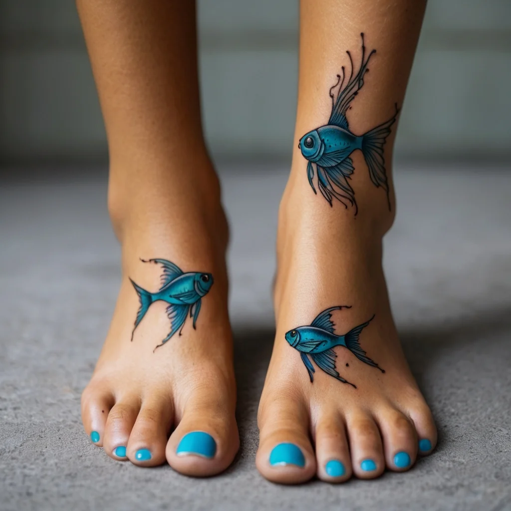 betta fish tattoo (61)