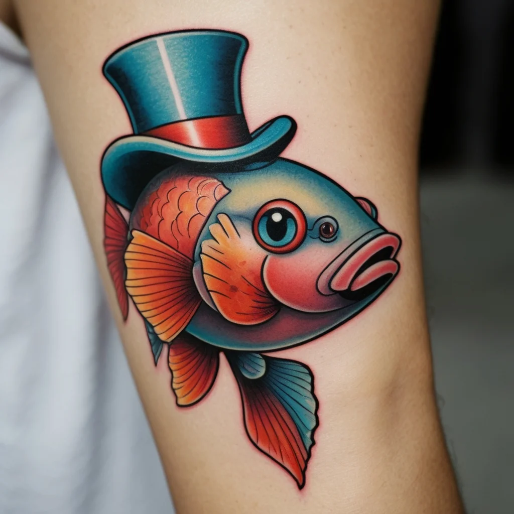 betta fish tattoo (81)