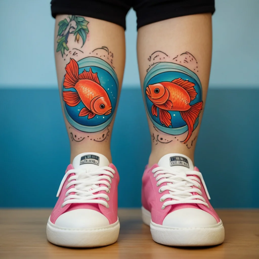 betta fish tattoo (89)