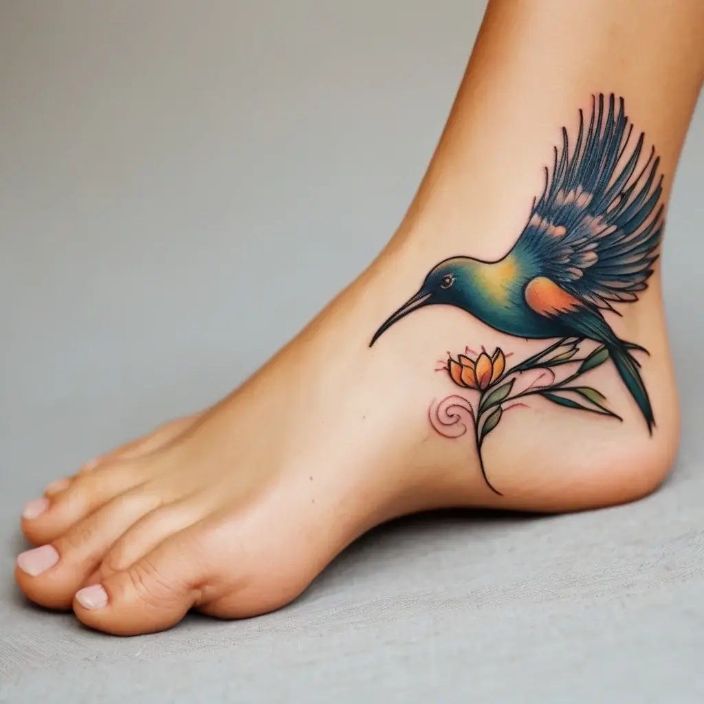 bird of paradise tattoo (86)