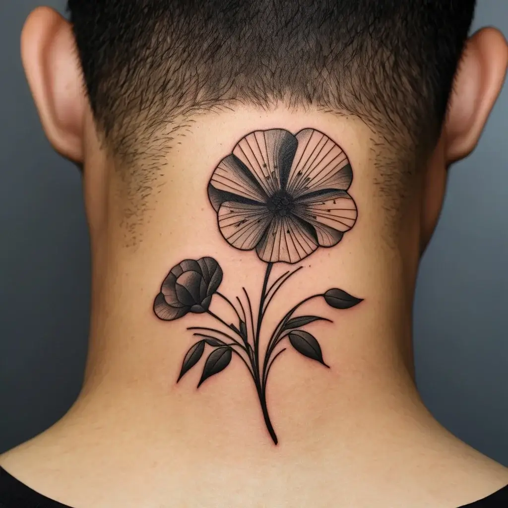 california poppy tattoo (36)