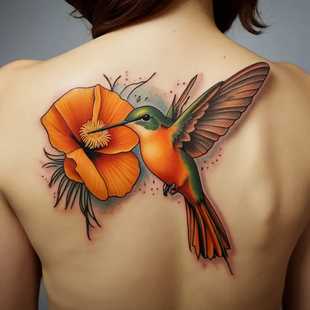 california poppy tattoo (52)