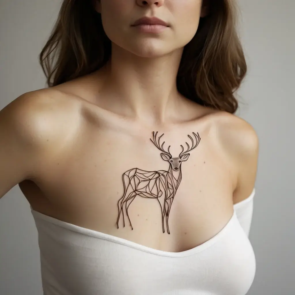 deer tattoo (102)