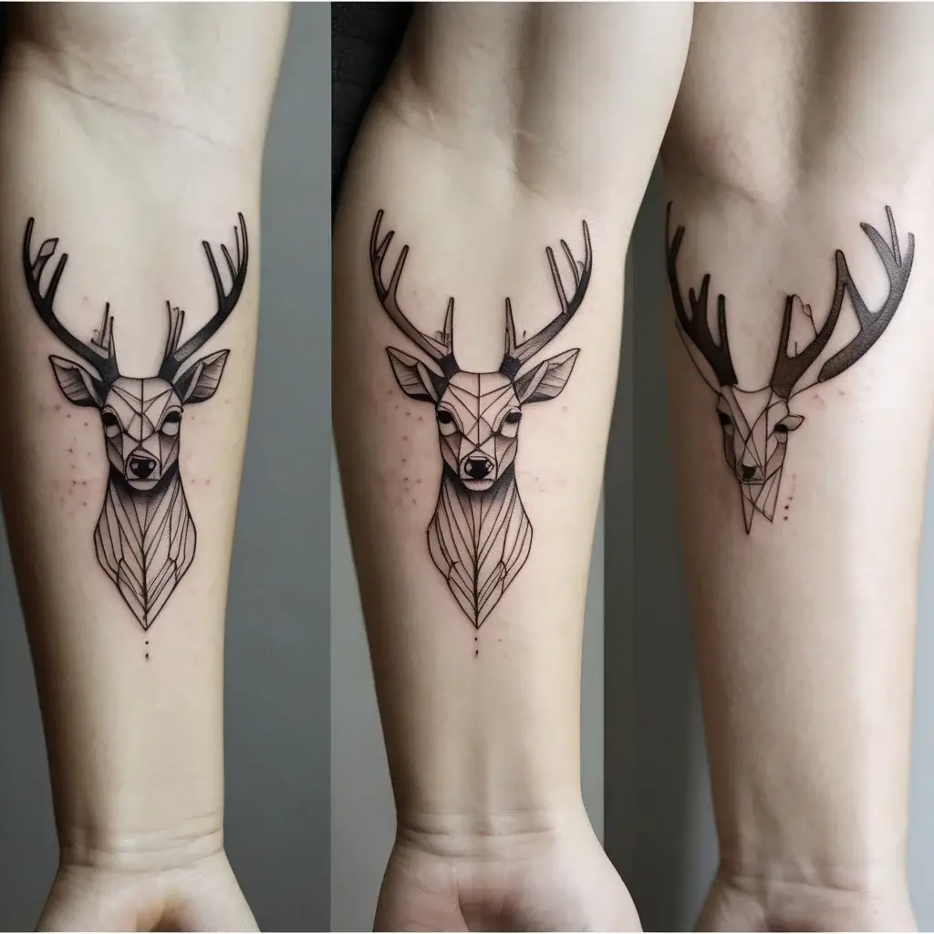 deer tattoo (103)