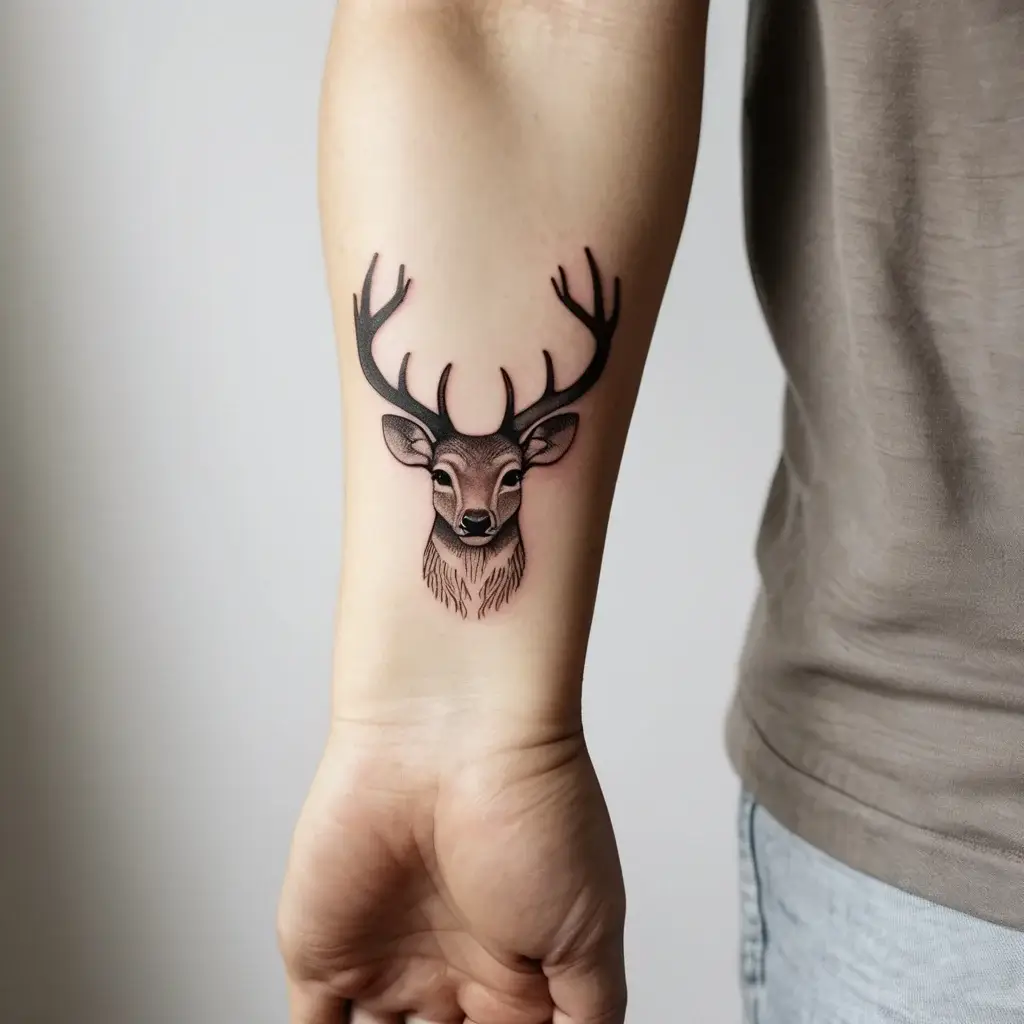 deer tattoo (105)