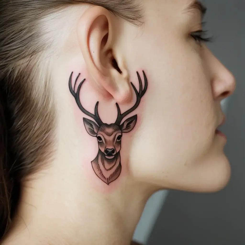 deer tattoo (106)