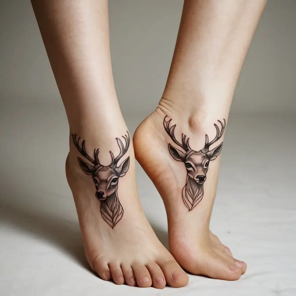 deer tattoo (108)