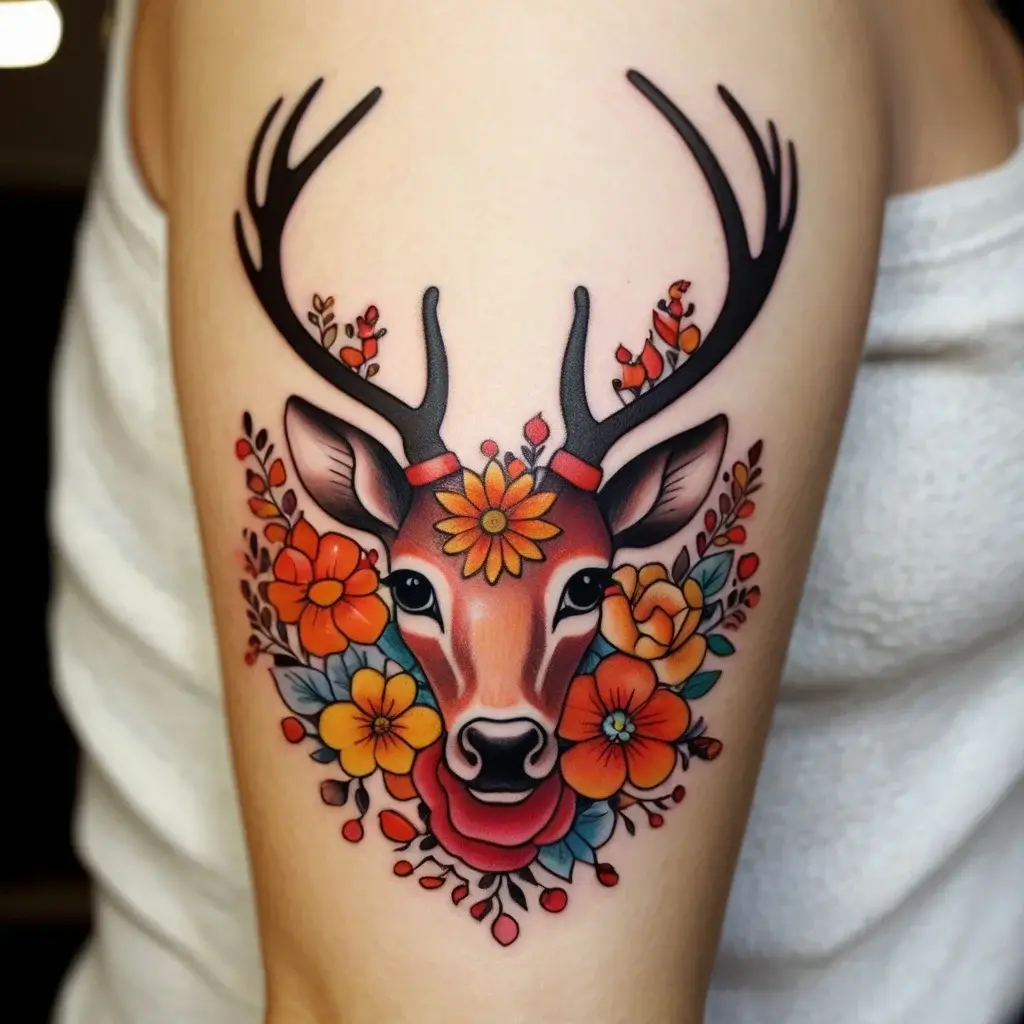 deer tattoo (11)