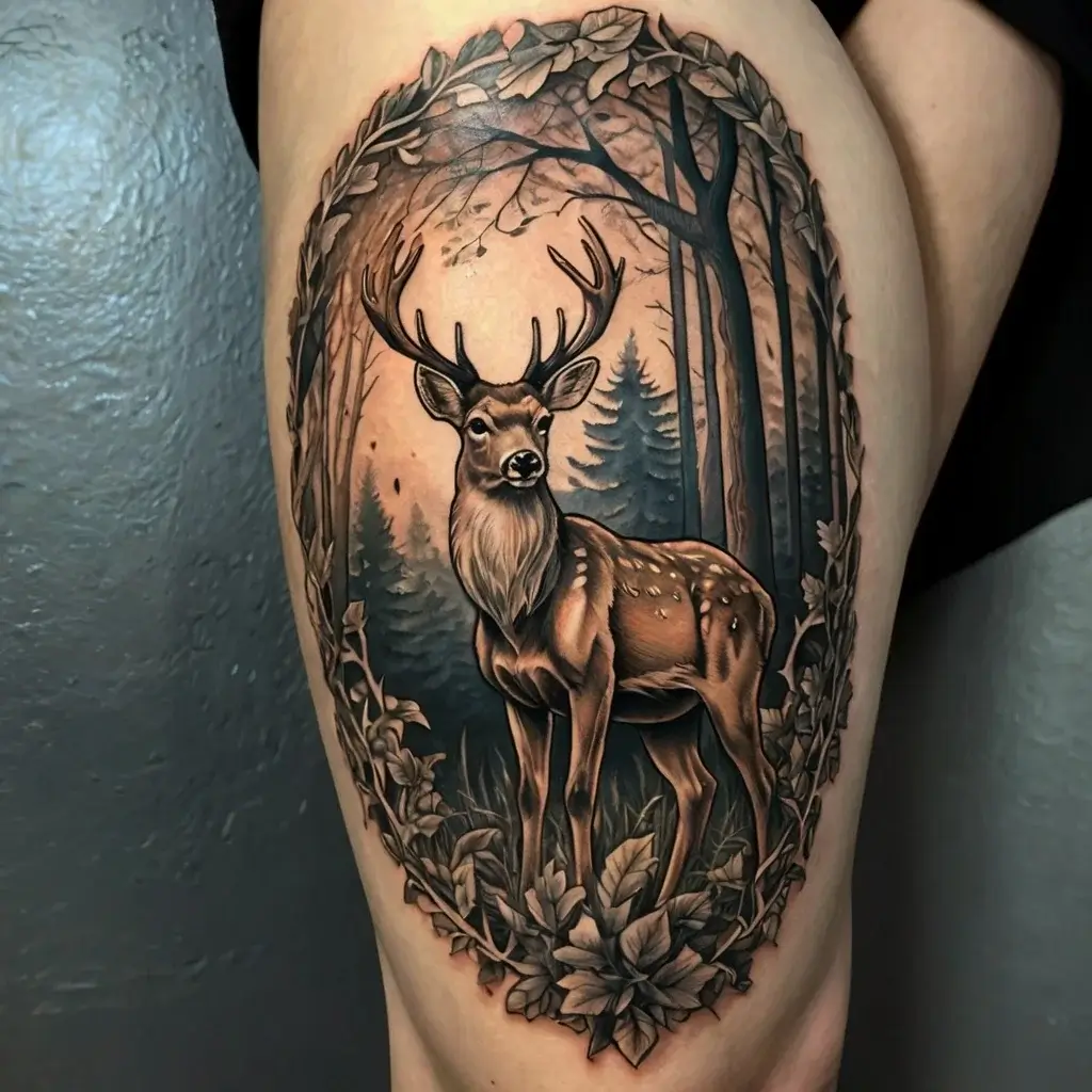 deer tattoo (111)