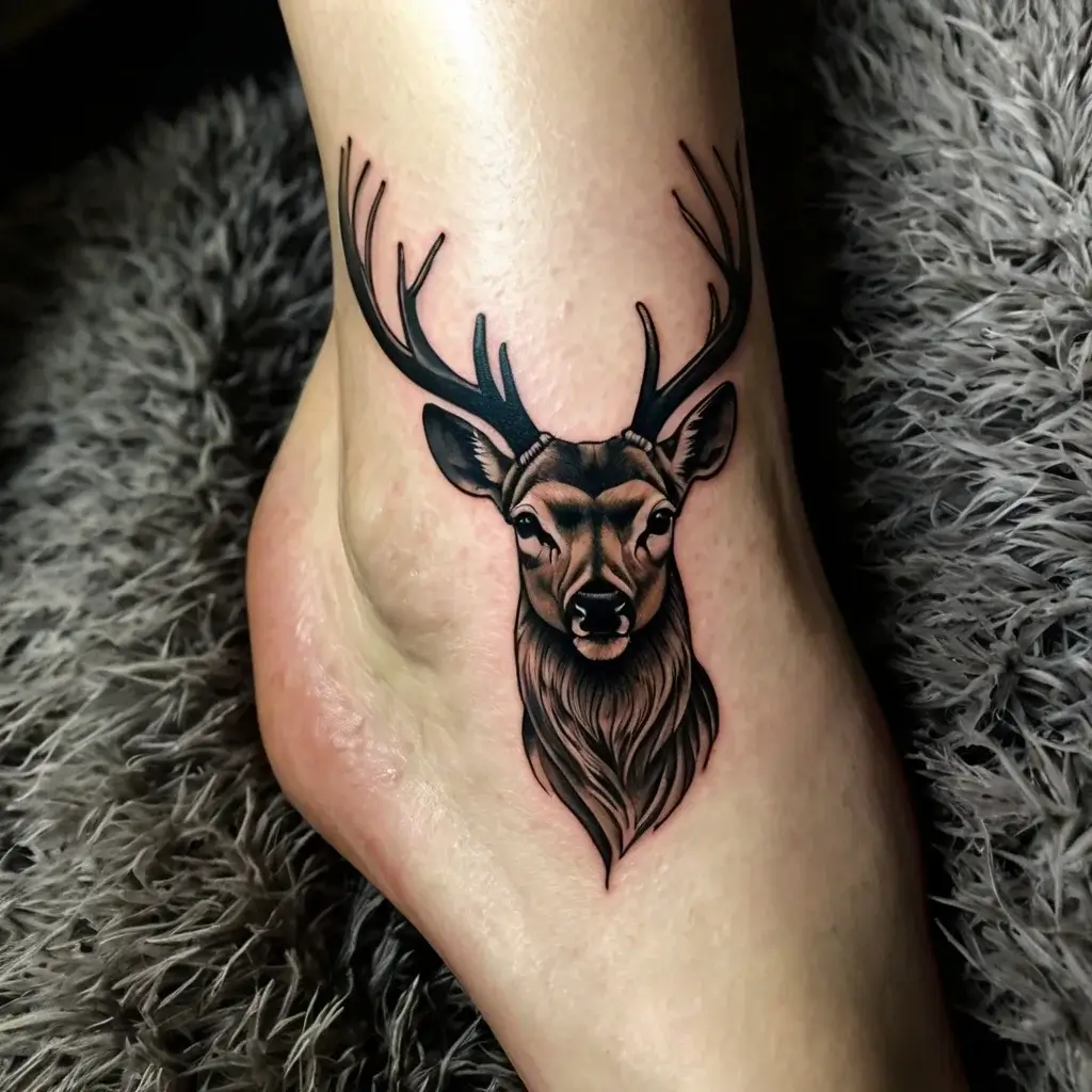 deer tattoo (114)